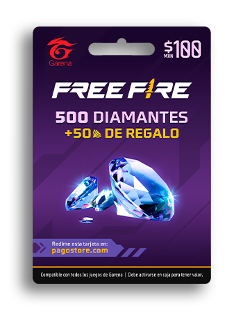 Free Fire: cómo recargar diamantes en Pagostore